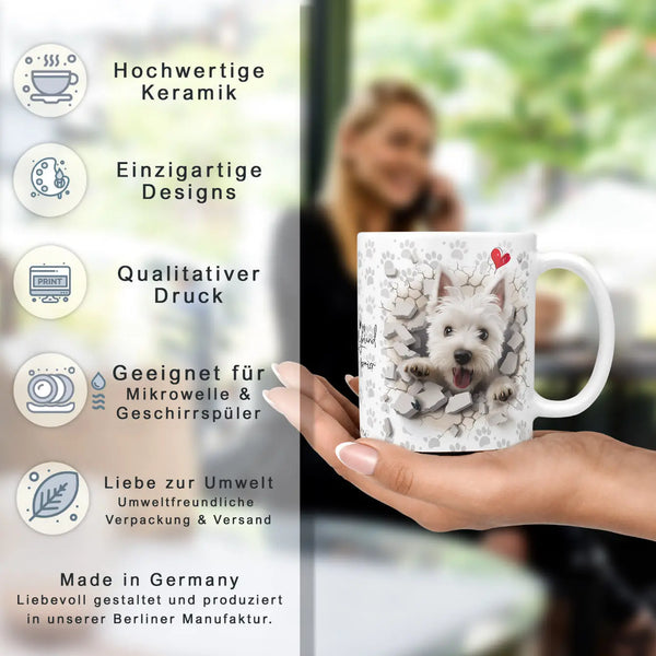 Tasse | West Highland White Terrier | Westie | Hunderassen Kollektion Sunnywall