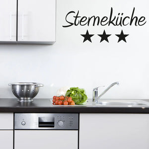 Wandtattoo - 3 Sterneküche Sunnywall