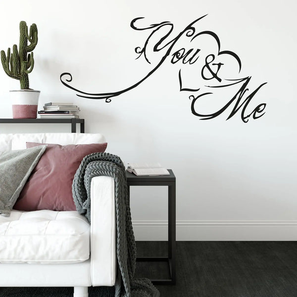 Wandtattoo - You and Me - Forever in Love Sunnywall