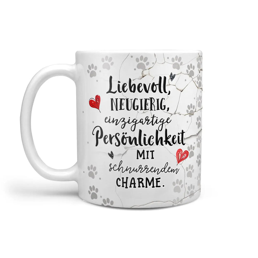 American Curl Tasse – Elegante Katzenmotiv-Tasse für Katzenliebhaber - Sunnywall - Individualität trifft Design
