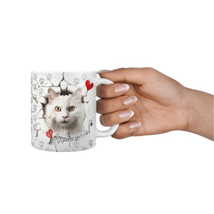 American Curl Tasse – Elegante Katzenmotiv-Tasse für Katzenliebhaber - Sunnywall - Individualität trifft Design