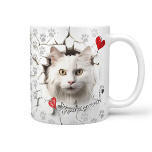 American Curl Tasse – Elegante Katzenmotiv-Tasse für Katzenliebhaber - Sunnywall - Individualität trifft Design