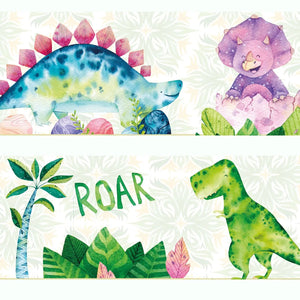 Dinosaurier Dino Kids Bordüre Wandbordüre - Sunnywall - Individualität trifft Design