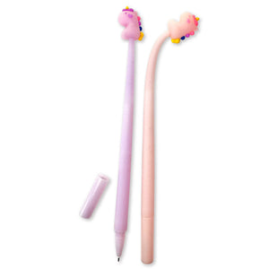 Einhorn Gelstift - verspielter Wackel-Schreibstift mit flexiblem Stiftende - Sunnywall - Individualität trifft Design