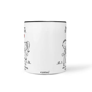 Fürze stinken Tasse – Freches Liebesgeschenk mit Humor & Spruch - Sunnywall - Individualität trifft Design