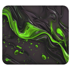 🎁 Gaming Mauspad XXL Liquid Stripe schwarz grün 90x40 | 80x30 | 45x40 cm PREMIUM-DICKE 4 MM (100% off) - Sunnywall - Individualität trifft Design
