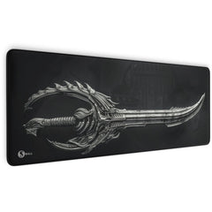 Gaming Mauspad XXL Schwert 4mm Premium Dicke - Sunnywall - Individualität trifft Design