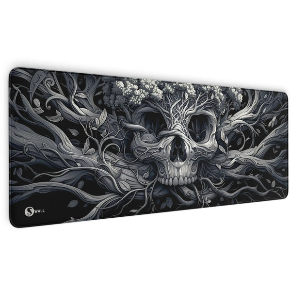 Gaming Mauspad XXL Skull Tree 90x40 | 80x30 | 45x40 cm 4mm Premium Dicke - Sunnywall - Individualität trifft Design
