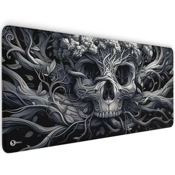Gaming Mauspad XXL Skull Tree 90x40 | 80x30 | 45x40 cm 4mm Premium Dicke - Sunnywall - Individualität trifft Design