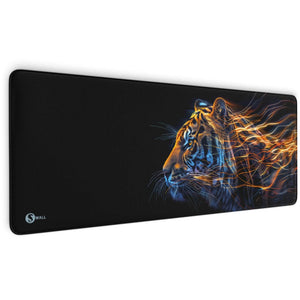 Gaming Mauspad XXL Tiger Data 90x40 | 80x30 | 45x40 cm 4mm Premiumdicke - Sunnywall - Individualität trifft Design