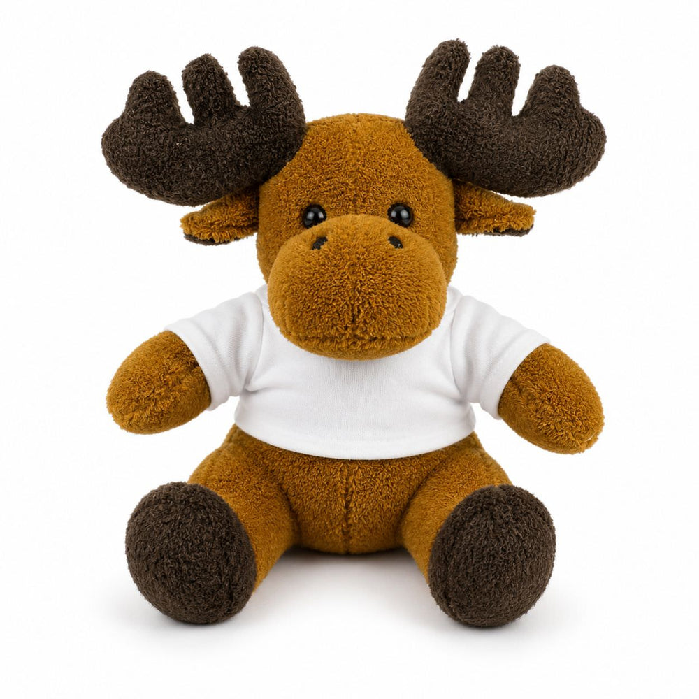 🎁 Kuscheltier mit weißem Shirt zum Selbstbeschriften (100% off) - Sunnywall - Individualität trifft Design