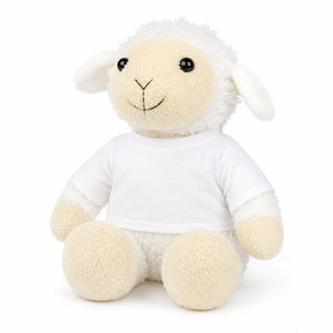 🎁 Kuscheltier mit weißem Shirt zum Selbstbeschriften (100% off) - Sunnywall - Individualität trifft Design