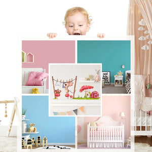 Maus Waschtag - Wandtattoo Kinderzimmer Wandaufkleber Babyzimmer - Sunnywall - Individualität trifft Design