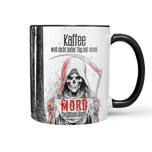 Mord Tasse – Humorvolle Kaffeetasse für Krimi-Fans & Morgenmuffel - Sunnywall - Individualität trifft Design