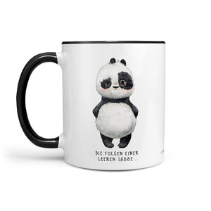 Panda Tasse Die Folgen einer leeren Tasse Kaffeetasse - Sunnywall - Individualität trifft Design