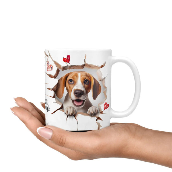 Tasse Beagle Abenteuer - Hunderassen Kollektion - Sunnywall - Individualität trifft Design