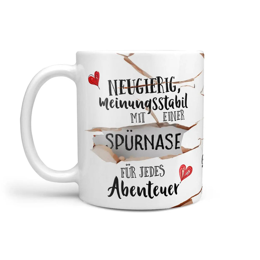 Tasse Beagle Abenteuer - Hunderassen Kollektion - Sunnywall - Individualität trifft Design
