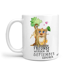 Tasse Beste Freunde Geburtstag Die besten Freunde werden im Wunschmonat geboren - Sunnywall - Individualität trifft Design