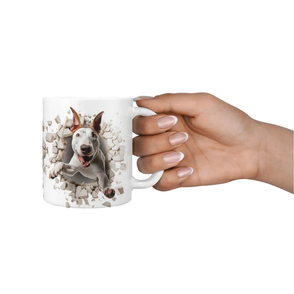 Tasse Bullterrier Liebe auf vier Pfoten - Hunderassen Kollektion - Sunnywall - Individualität trifft Design