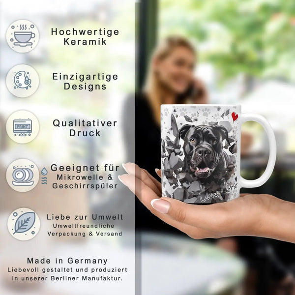 Tasse Cane Corso Loyaler Beschützer Italienische Dogge - Hunderassen Kollektion - Sunnywall - Individualität trifft Design