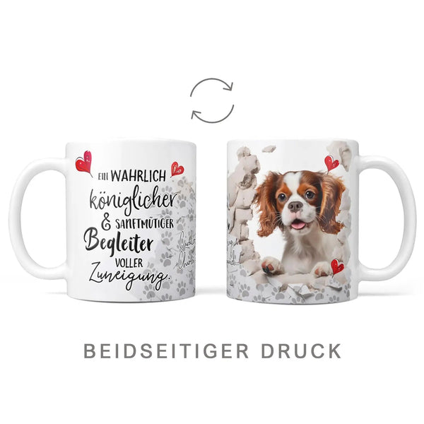 Tasse Cavalier King Charles Spaniel Königlicher Begleiter - Hunderassen Kollektion - Sunnywall - Individualität trifft Design