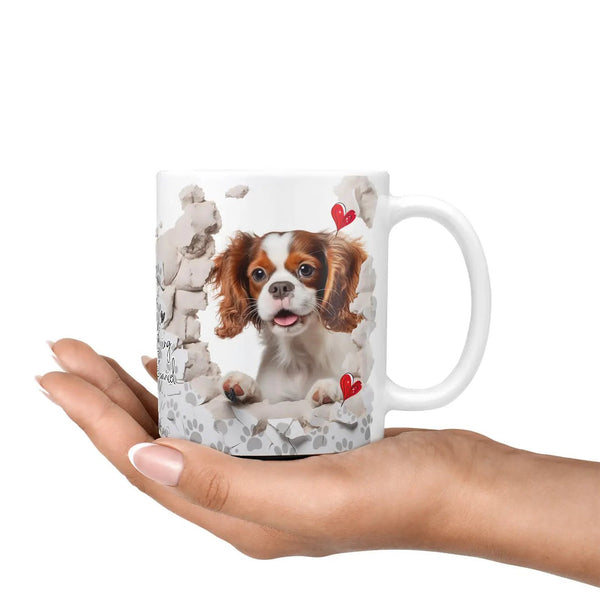 Tasse Cavalier King Charles Spaniel Königlicher Begleiter - Hunderassen Kollektion - Sunnywall - Individualität trifft Design