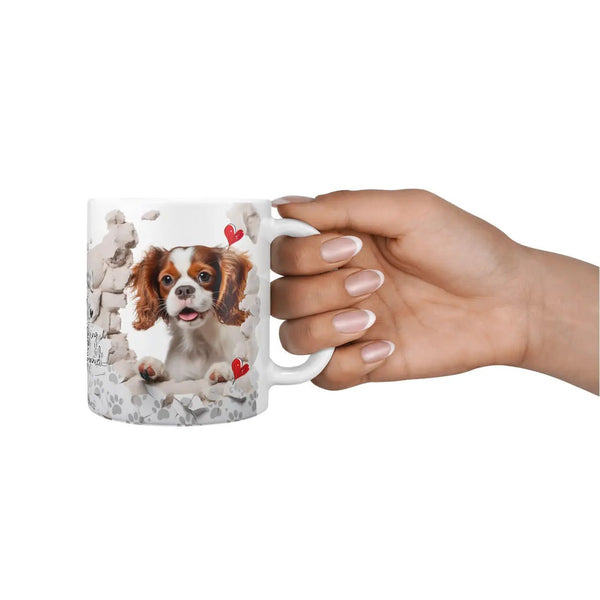Tasse Cavalier King Charles Spaniel Königlicher Begleiter - Hunderassen Kollektion - Sunnywall - Individualität trifft Design