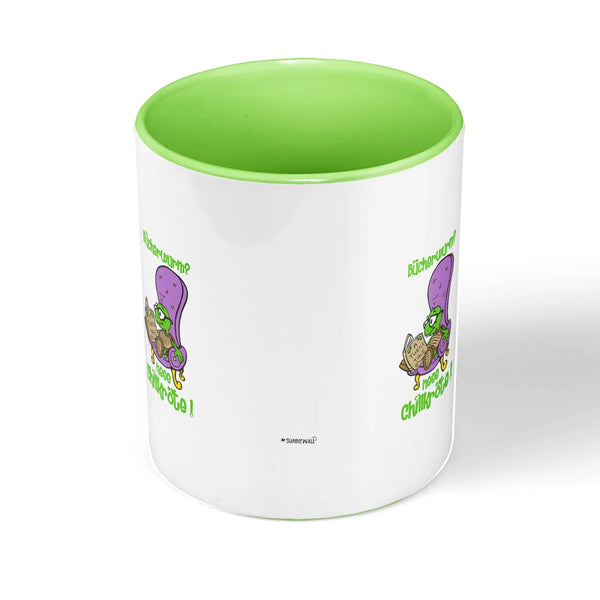 Tasse Chillkröte – lustiger Spruch Bücherwurm? Neeee Chillkröte! - Sunnywall - Individualität trifft Design