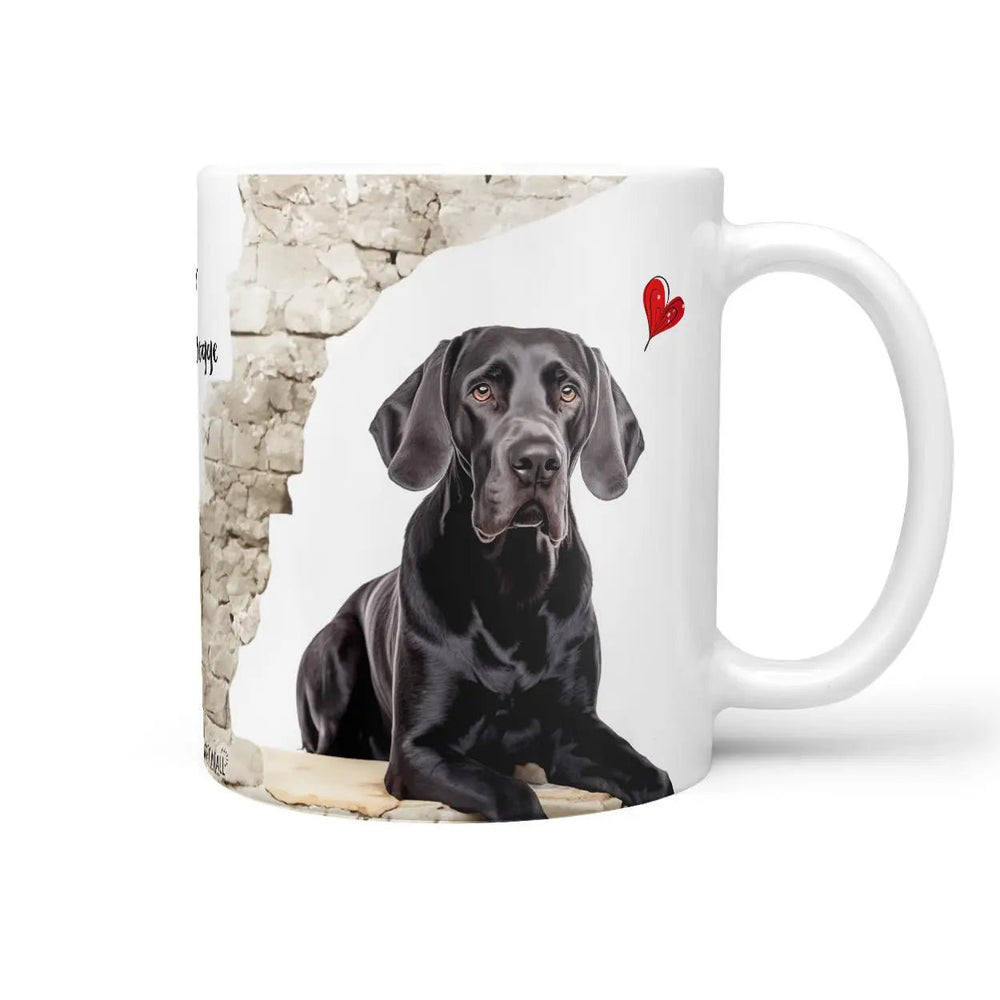 Tasse Deutsche Dogge dunkles Fell - Hunderassen Kollektion - Sunnywall - Individualität trifft Design