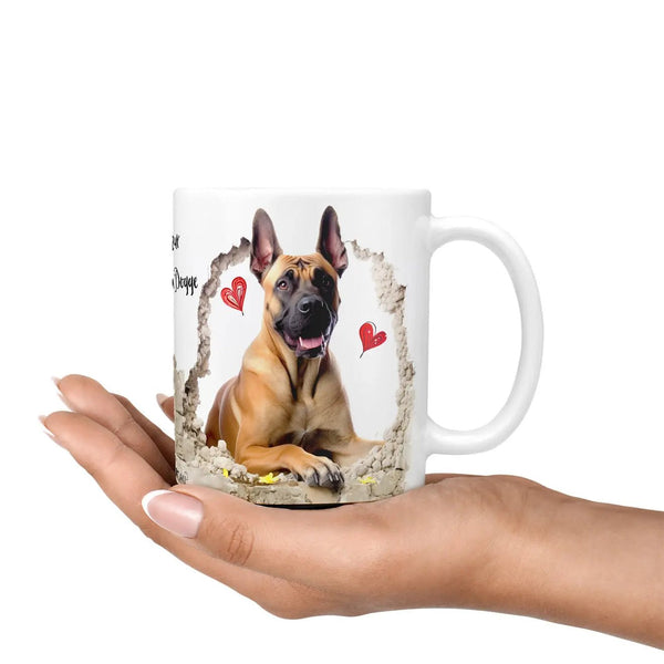 Tasse Deutsche Dogge helles Fell - Hunderassen Kollektion - Sunnywall - Individualität trifft Design
