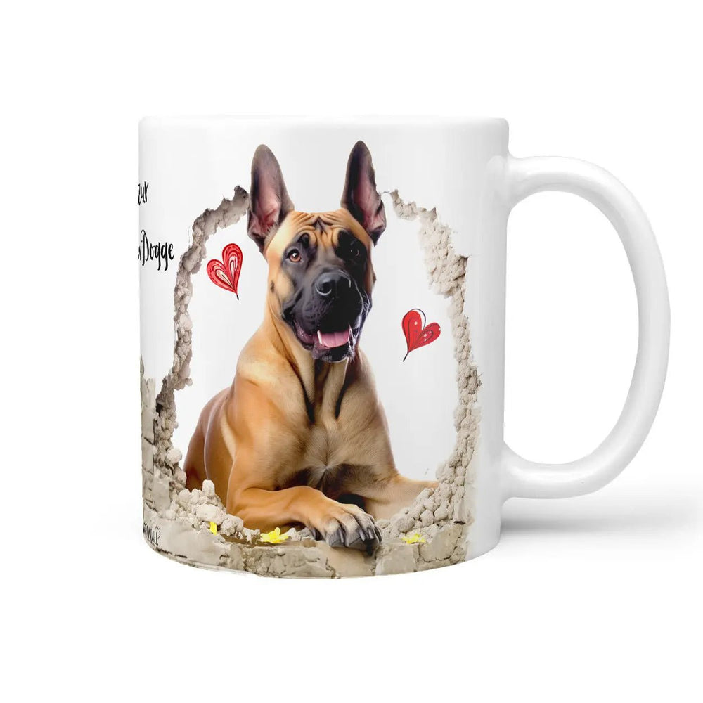 Tasse Deutsche Dogge helles Fell - Hunderassen Kollektion - Sunnywall - Individualität trifft Design