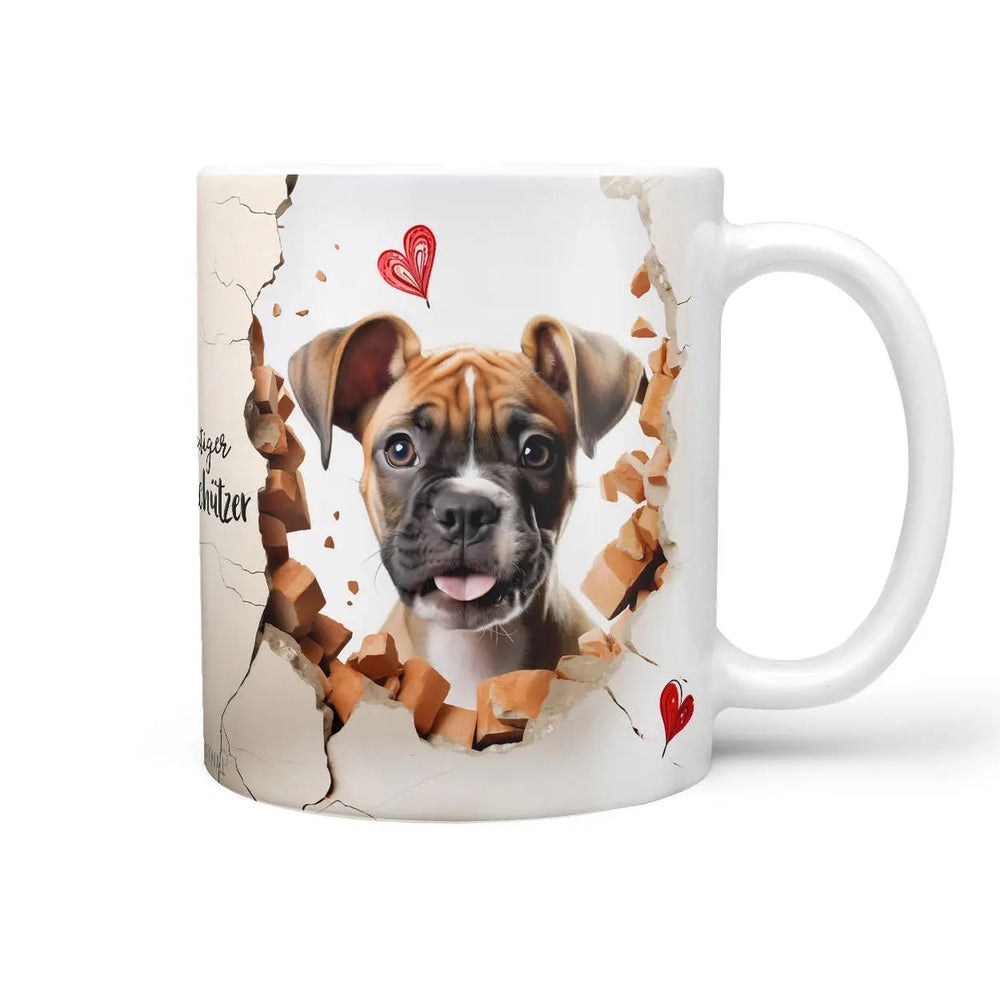 Tasse Deutscher Boxer Stark & Stolz - Hunderassen Kollektion - Sunnywall - Individualität trifft Design