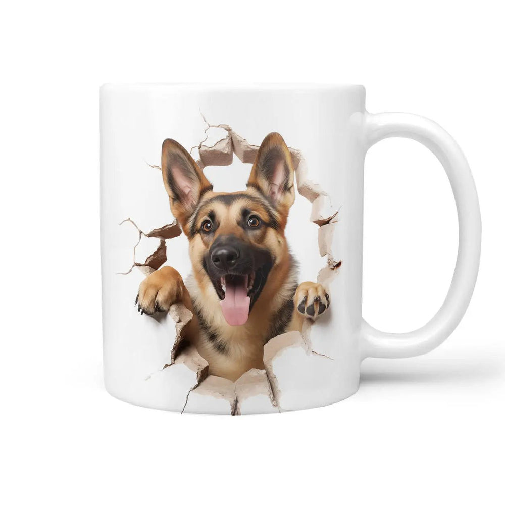 Tasse Deutscher Schäferhund Loyalität - Hunderassen Kollektion - Sunnywall - Individualität trifft Design