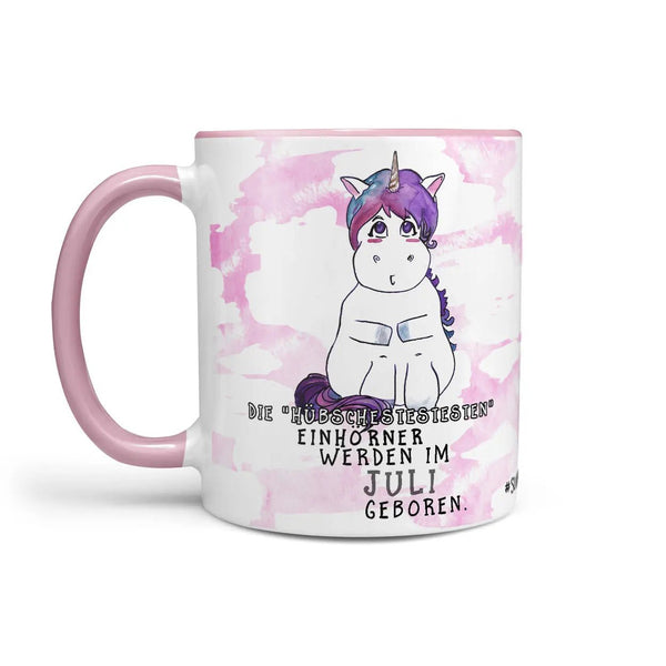 Tasse Einhorn Geburtstag Die hübschestestestesten Einhörner werden im Wunschmonat geboren - Sunnywall - Individualität trifft Design