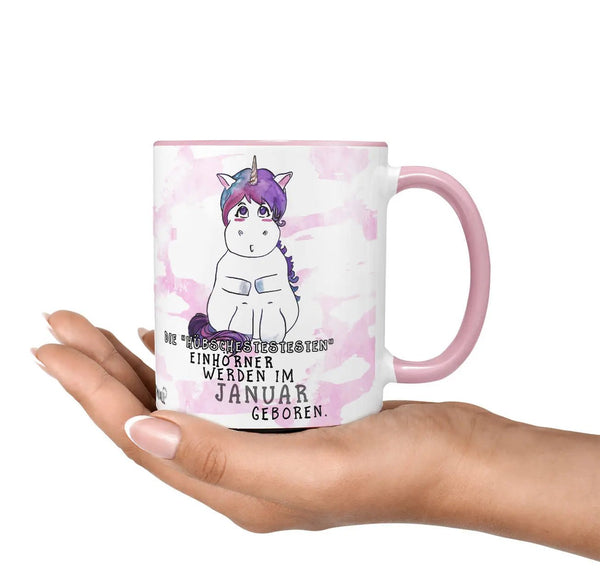 Tasse Einhorn Geburtstag Die hübschestestestesten Einhörner werden im Wunschmonat geboren - Sunnywall - Individualität trifft Design