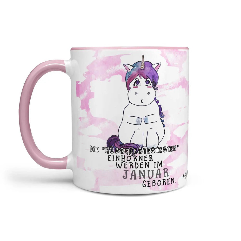 Tasse Einhorn Geburtstag Die hübschestestestesten Einhörner werden im Wunschmonat geboren - Sunnywall - Individualität trifft Design