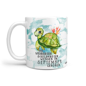 Tasse Flamingo Geburtstag Die schönsten Flamingos werden im Wunschmonat geboren - Sunnywall - Individualität trifft Design