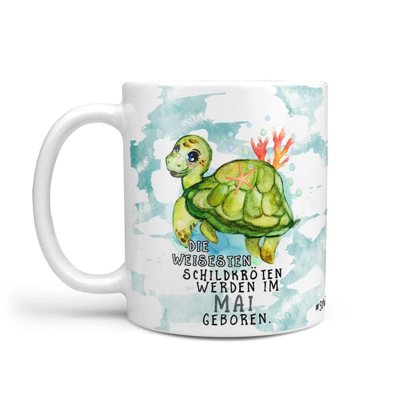 Tasse Flamingo Geburtstag Die schönsten Flamingos werden im Wunschmonat geboren - Sunnywall - Individualität trifft Design