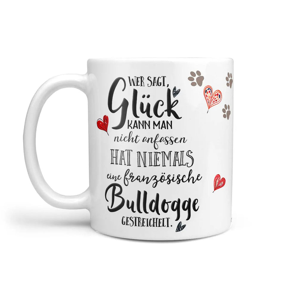 Tasse Französische Bulldogge helles Fell - Hunderassen Kollektion - Sunnywall - Individualität trifft Design