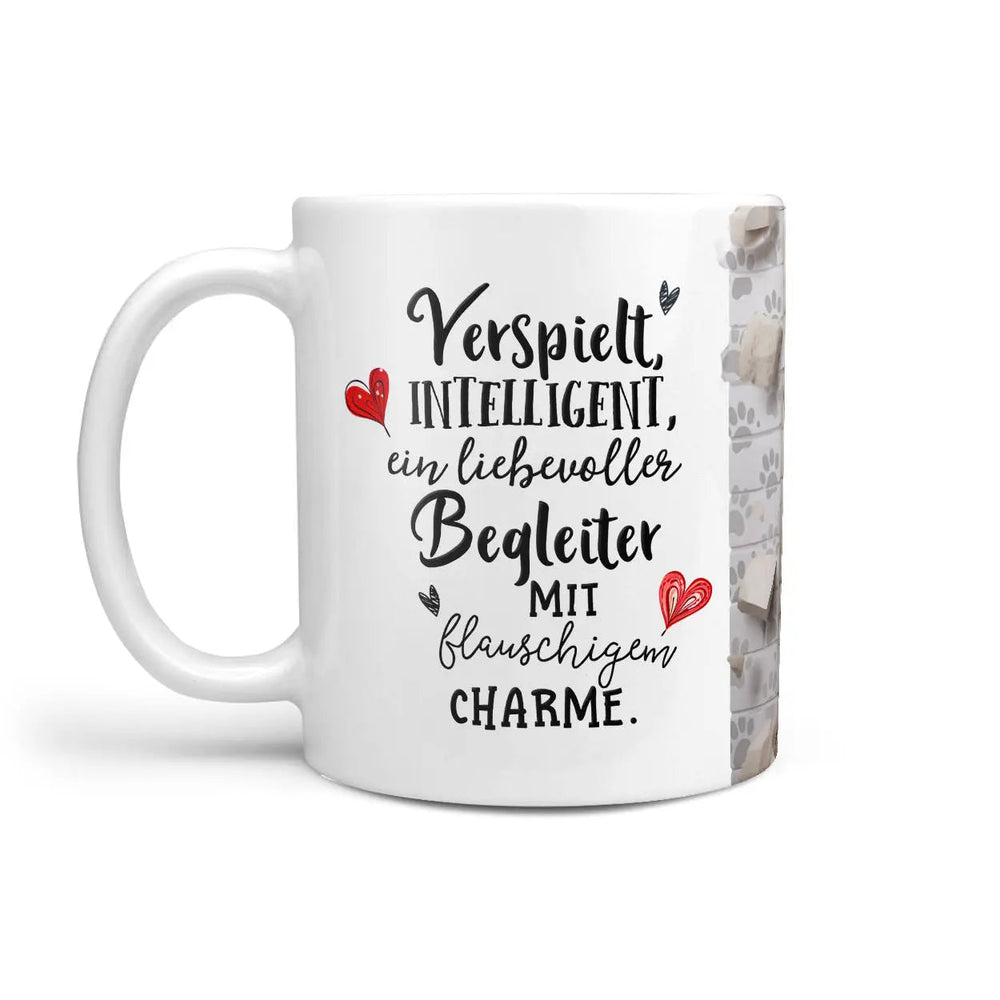 Tasse Goldendoodle weisses Fell Verspielt & Intelligent - Hunderassen Kollektion - Sunnywall - Individualität trifft Design