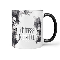 Tasse Ich hasse Menschen Statement | B-Ware - Sunnywall - Individualität trifft Design