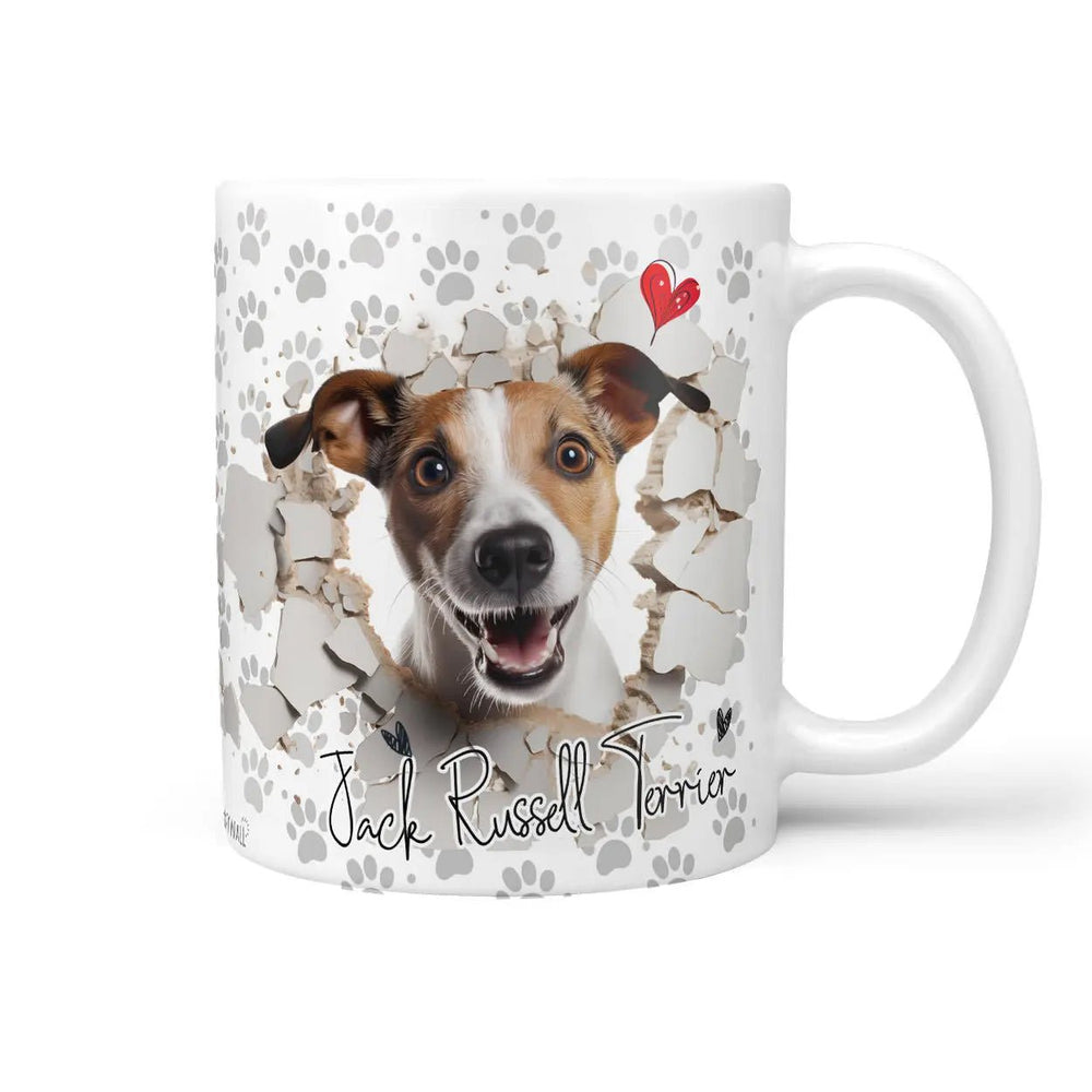 Tasse Jack Russell Terrier Voller Energie - Hunderassen Kollektion - Sunnywall - Individualität trifft Design