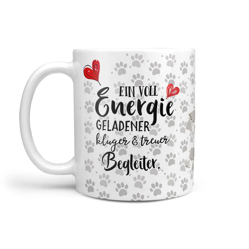 Tasse Jack Russell Terrier Voller Energie - Hunderassen Kollektion - Sunnywall - Individualität trifft Design