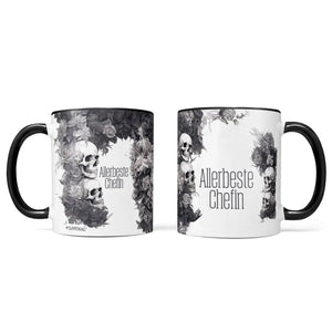 Tasse Kaffeetasse Allerbeste Chefin Statement - Sunnywall - Individualität trifft Design