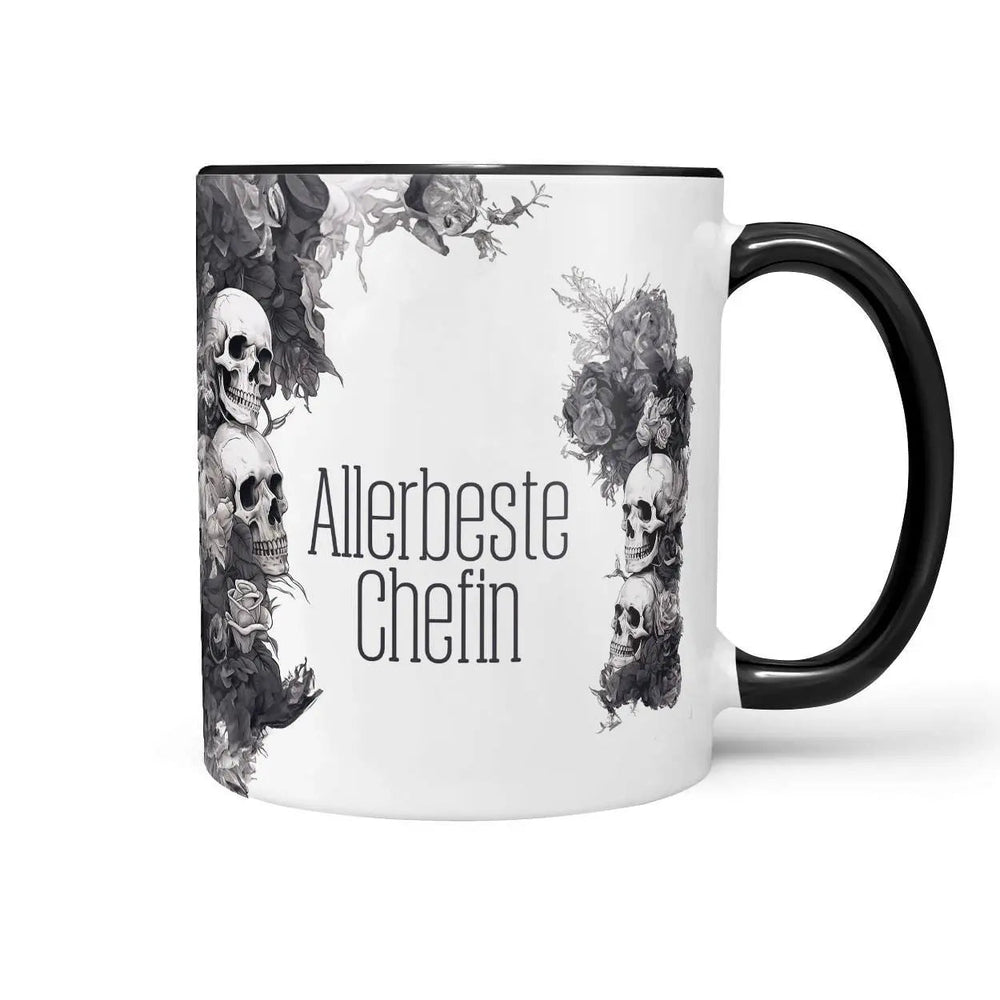 Tasse Kaffeetasse Allerbeste Chefin Statement - Sunnywall - Individualität trifft Design