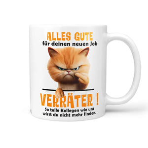 Tasse Kaffeetasse Alles Gute für deinen neuen Job Verräter - Statement - Sunnywall - Individualität trifft Design