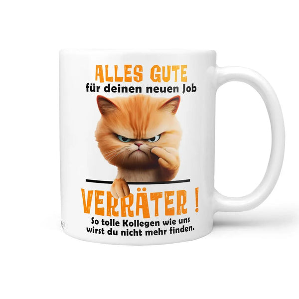 Tasse Kaffeetasse Alles Gute für deinen neuen Job Verräter - Statement - Sunnywall - Individualität trifft Design