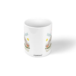 Tasse Kaffeetasse Verliebte Hasen Liebevolle Geschenkidee - Sunnywall - Individualität trifft Design
