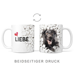 Tasse Liebe Labrador - Hunderassen Kollektion - Sunnywall - Individualität trifft Design