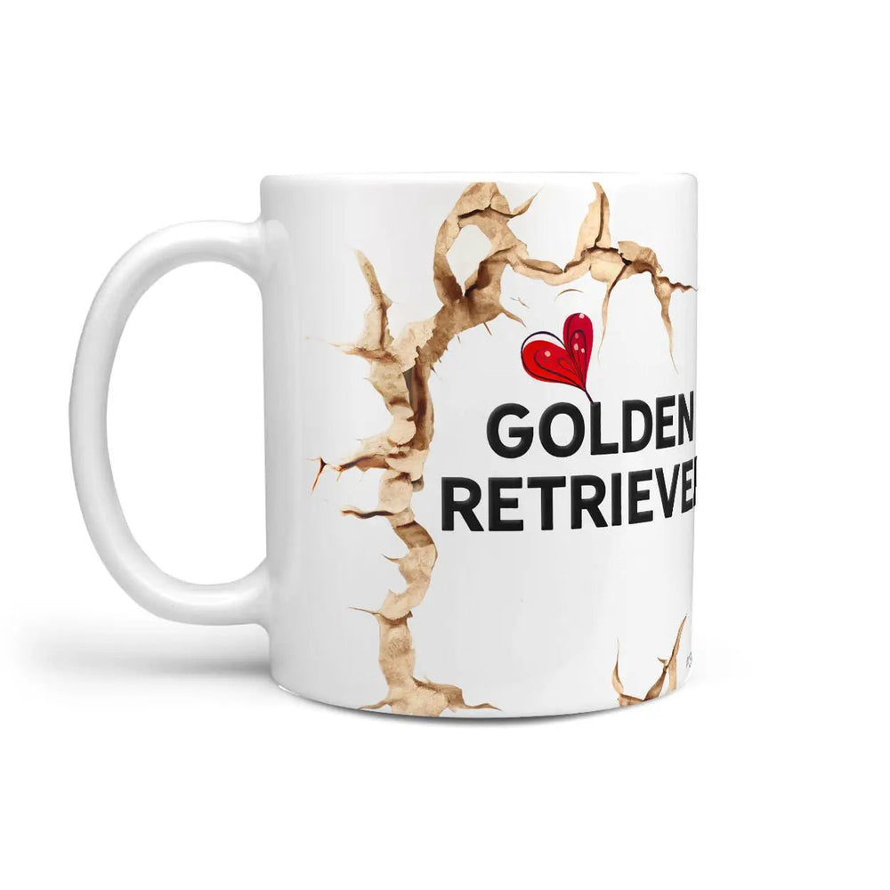 Tasse Love Golden Retriever - Hunderassen Kollektion - Sunnywall - Individualität trifft Design